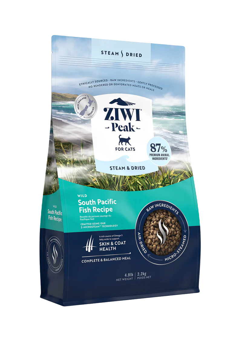 ZIWI Peak’s Steam & Dried Wild South Pacific Fish for Cats 800g