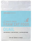Freeze Dried Raw Cat Food Quail