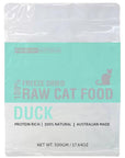 Freeze Dried Raw Cat Food Duck