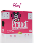Proudi® Raw Beef Patties for Dogs