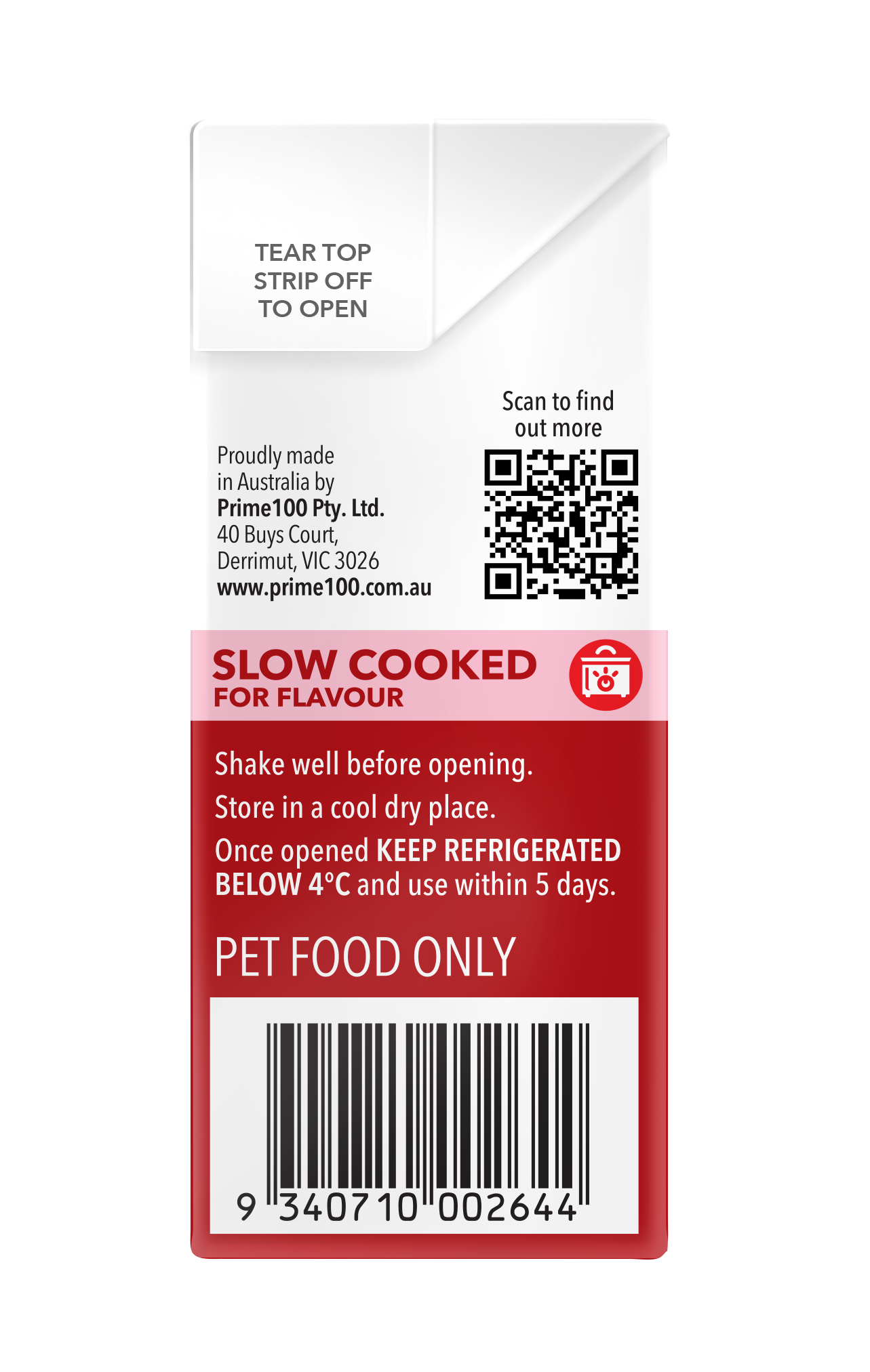 SPD™ Slow Cooked Beef & Carrot 354g