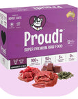 Proudi® Raw Kangaroo & Beef For Cats