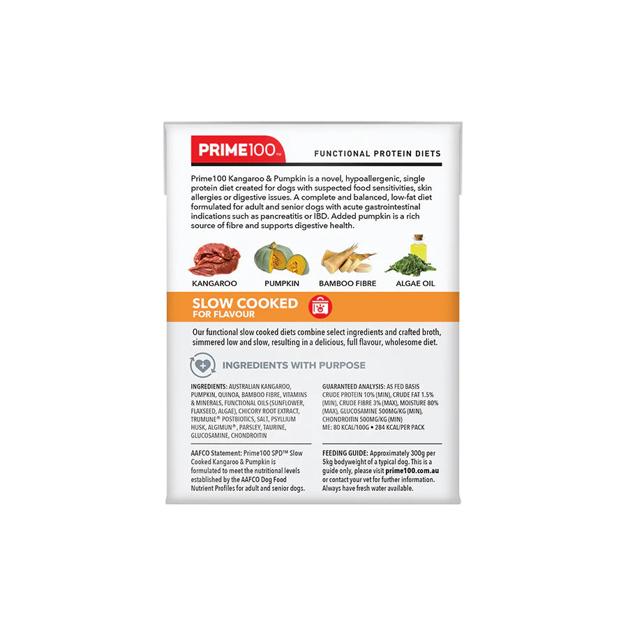 SPD™ Slow Cooked Kangaroo & Pumpkin 354g