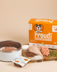 Proudi® Raw Turkey and Chicken Patties