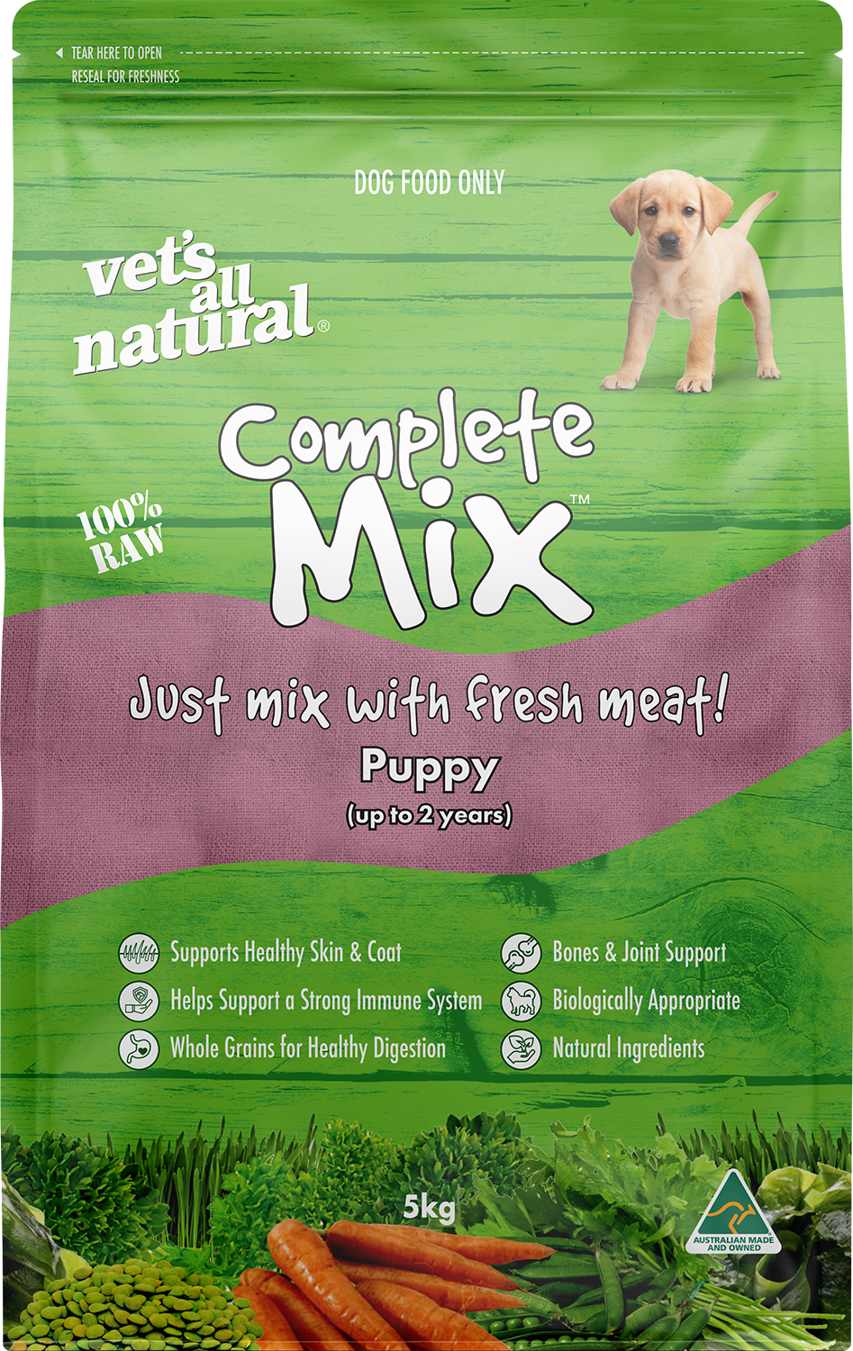 Vet's All Natural Complete Mix Puppy