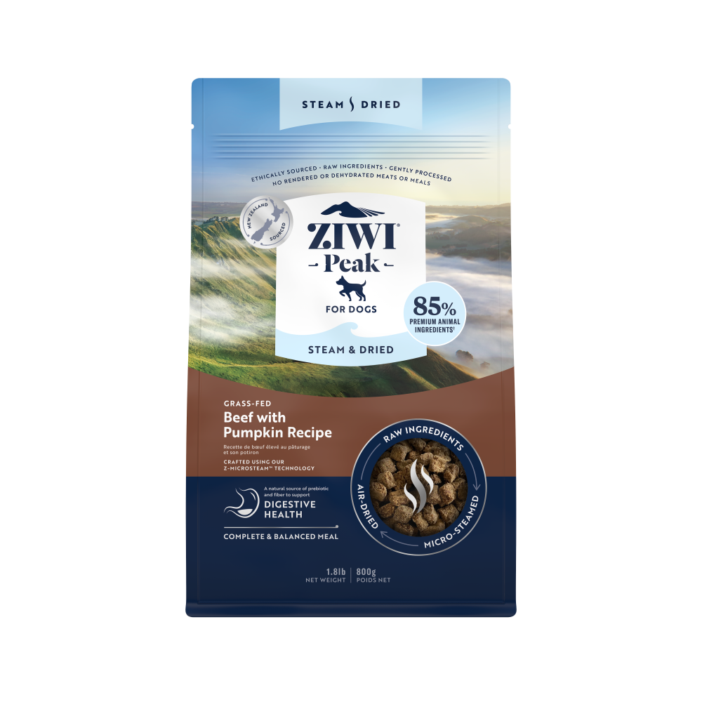 ZIWI® Peak Steam & Dried Beef with Pumpkin