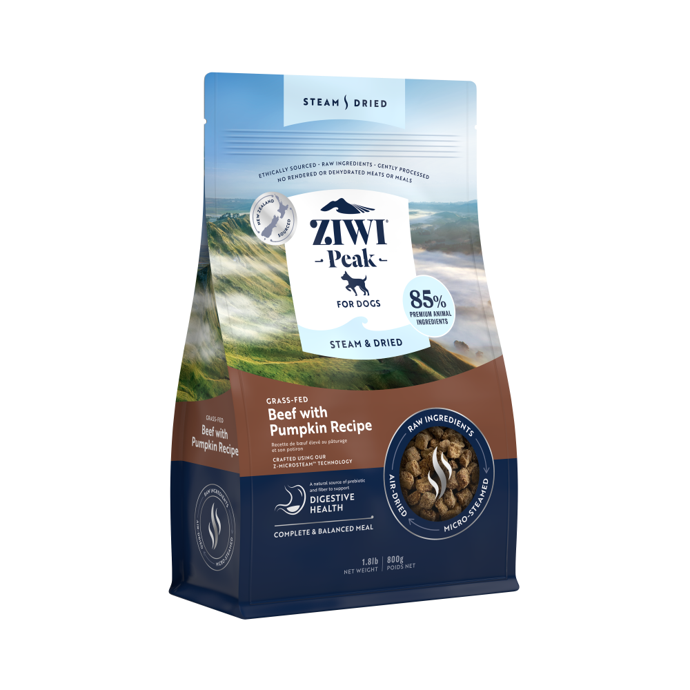 ZIWI® Peak Steam & Dried Beef with Pumpkin