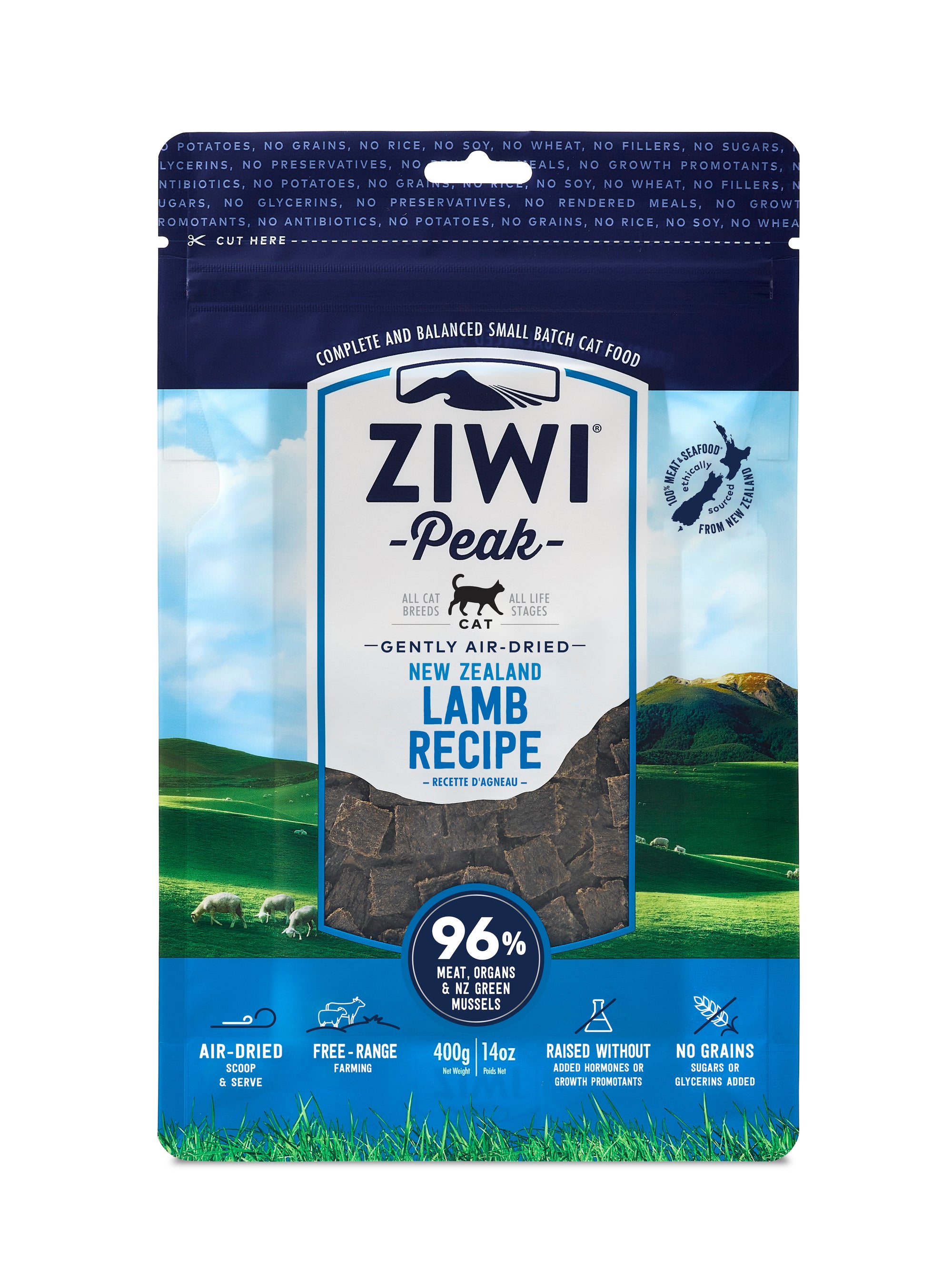 ZIWI Peak Air Dried Lamb Recipe for Cats