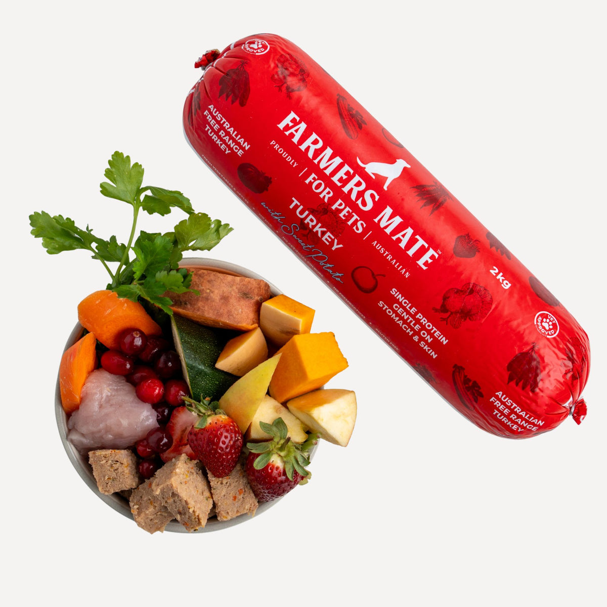 Farmers Mate For Pets - Turkey 2kg