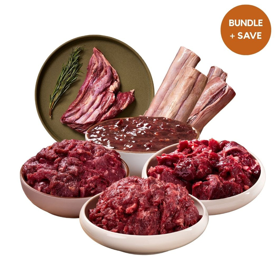 Game Meat Sampler Game Meat Raw Feeding Bundle | Raw Pet Co.