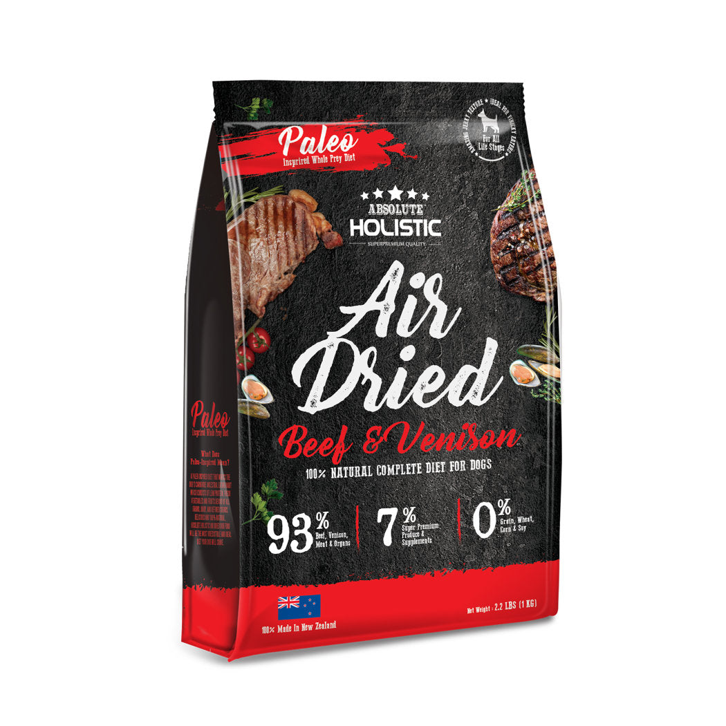 Absolute Holistic Air Dried Beef & Venison 1kg