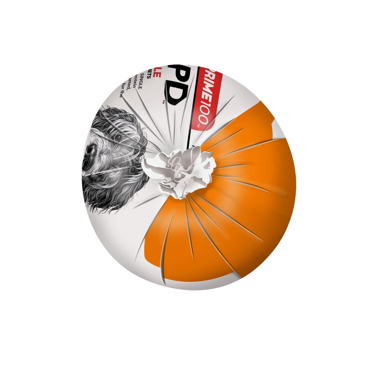 Prime 100 Chicken & Brown Rice SPD Fresh Roll 2kg