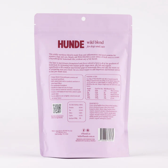 Hunde Wild Blend Hypoallergenic Balancer