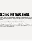 Freeze Dried Raw Dog Food