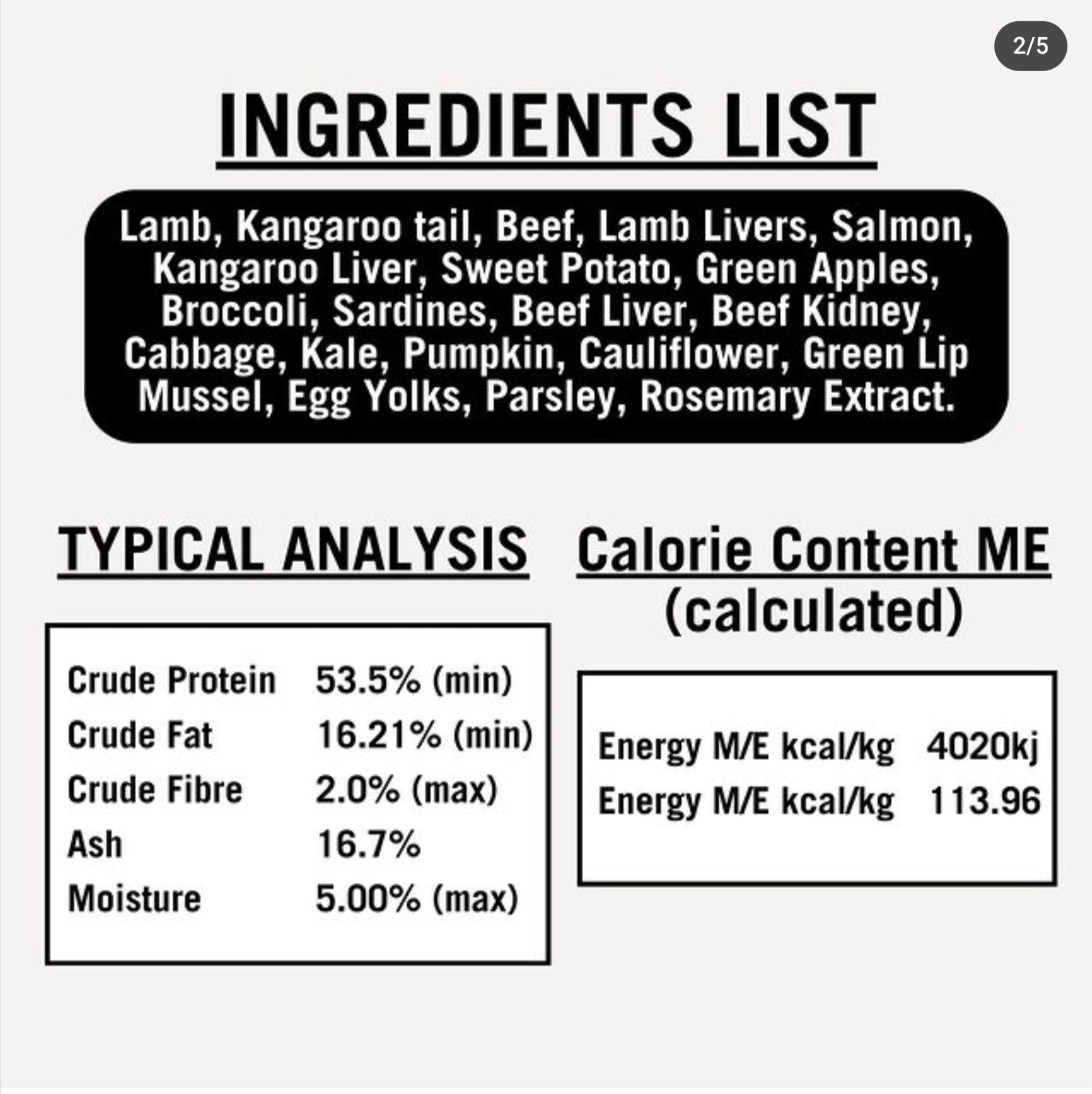 Freeze Dried Raw Dog Food